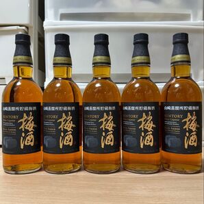 5本セット サントリー 梅酒 山崎蒸溜所貯蔵梅酒 山崎蒸留所貯蔵樽仕込梅酒 リッチアンバー モルトウイスキーブレンド