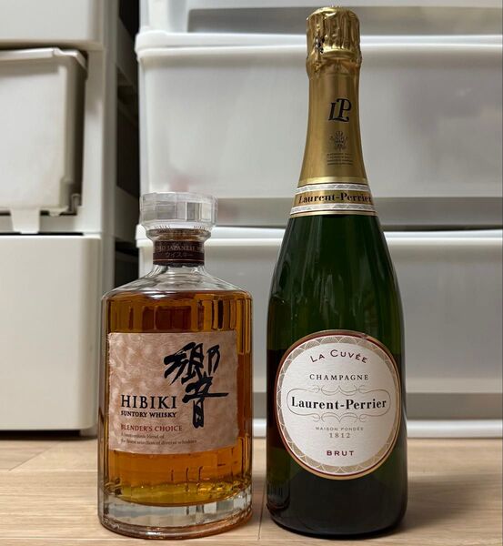 2本セット 響 BC ブレンダーズチョイス 700ml サントリー SUNTRRY LP ローラン・ペリエ ラ キュベ 750ml
