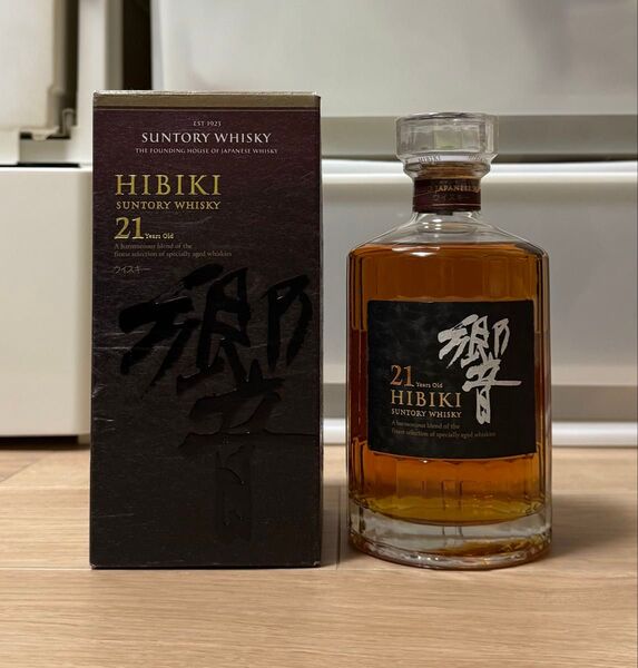 新品未開栓 サントリー SUNTORY 響 21年 響21年 ウイスキー ウィスキー カートン 箱 BOX ボックス