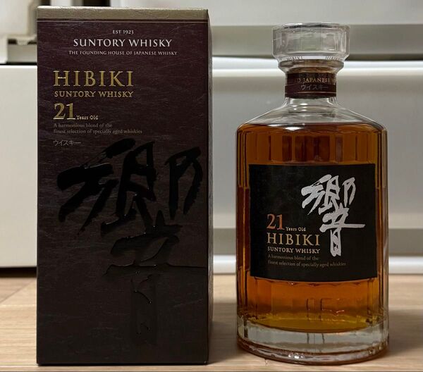 新品未開栓 サントリー SUNTORY 響 21年 響21年 ウイスキー ウィスキー カートン 箱 BOX ボックス