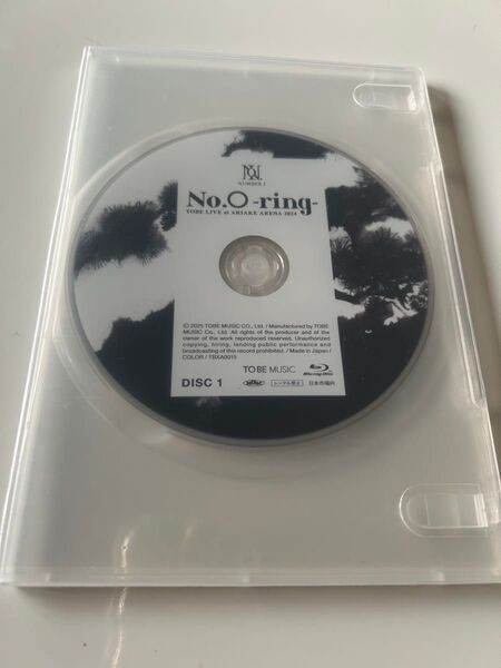 ナンバーアイ No.O-ring- Blu-ray 通常盤 disk1 未使用
