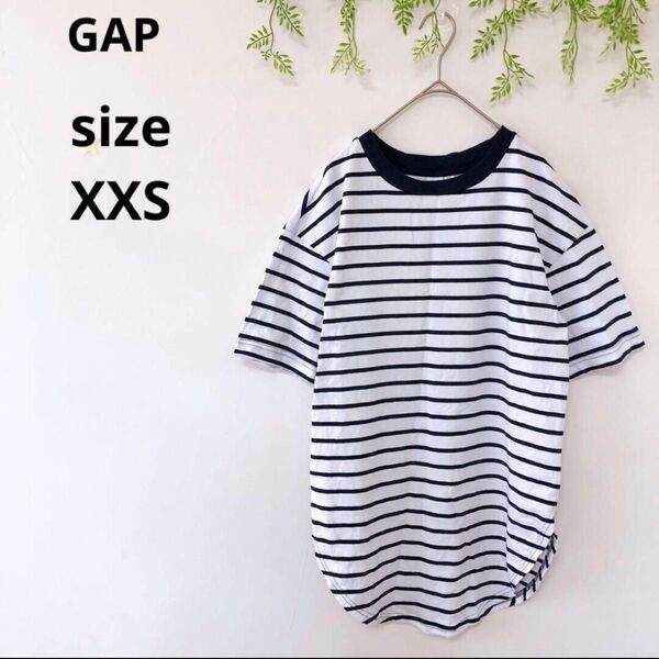 【GAP】ギャップ メンズ ボーダーカットソー Tシャツ 半袖