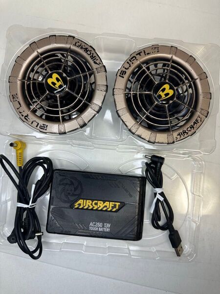 13v 空調服 バートル エアークラフト バッテリー ファンユニット