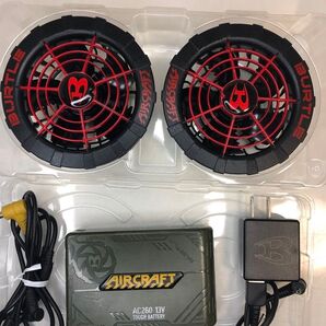 13v 空調服 バートル エアークラフト AIRCRAFTバッテリーファンセット