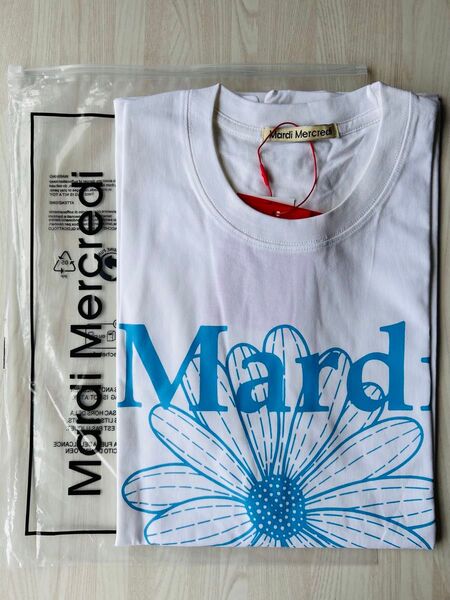 マルディメクルディ Mardi Mercredi 花柄Tシャツ 半袖
