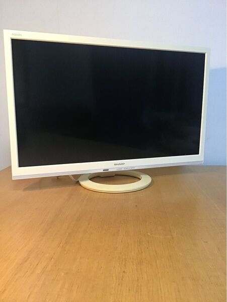 ☆美品!☆SHARP シャープ 24V型液晶テレビ LC-24K30 2015年製 送料無料 お買い得 リモコン ケーブル