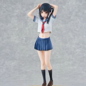 【タイムセール!】新品未開封 カントクイラスト「セーラー服のまんなか」 PVC&ABS製塗装済み完成品 フィギュア キャストオフ