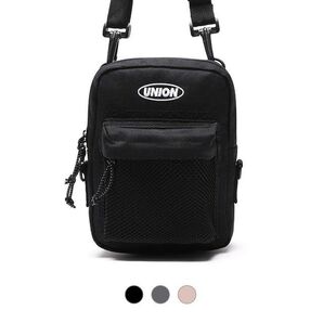 韓国UNION OBJET ユニオンオブジェ クロスショルダーバッグ 黒かっこいい かわいい