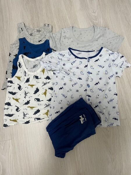 男の子 パジャマ 肌着まとめ売り 120