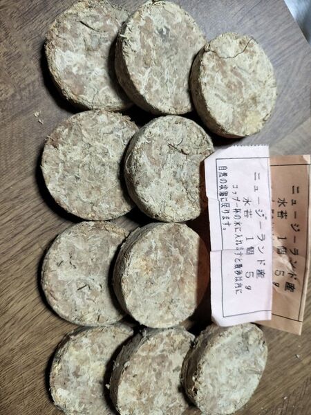 水苔 5グラム 10個 未使用 保管品