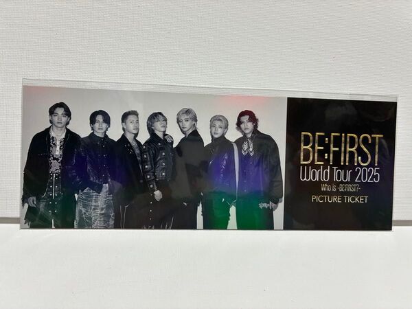 クーポンご利用ください BE:FIRST World Tour2025 PICTURE TICKET ピクチャーチケット☆未開封