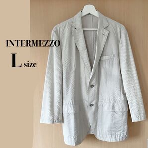 INTERMEZZO テーラードジャケット レナウン サマージャケット L