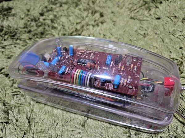 値下げ! スケルトン電話機 クリア レトロ インテリア 電話機 置物