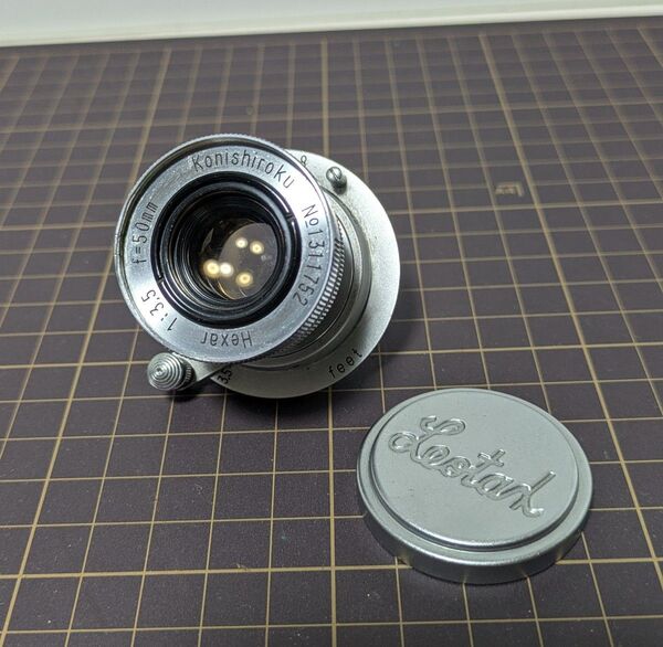 Konishiroku Hexar 50mm F3.5 沈胴レンズ