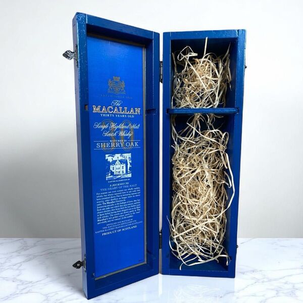 【希少】The Macallan 30年 Sherry Oak マッカラン シェリーオーク 空箱 30 years old
