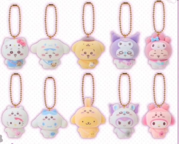 ちいかわ サンリオ キャラクターズ シークレット フロッキー マスコット全10種