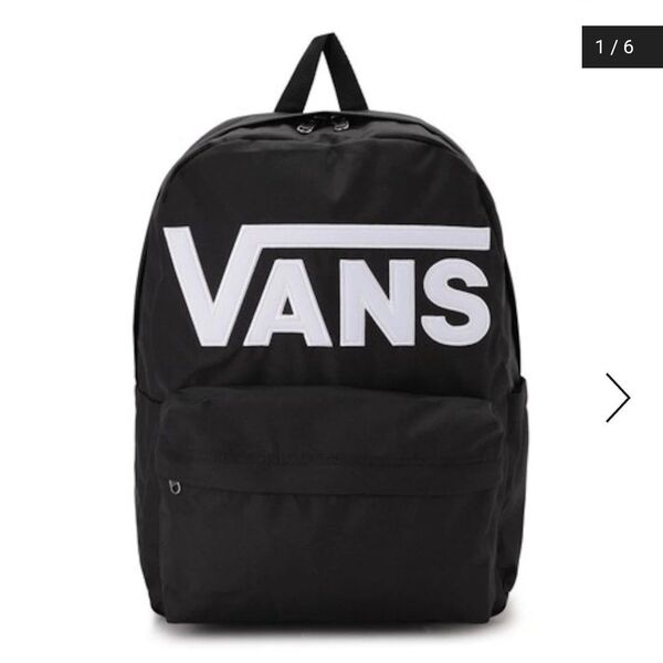 VANS ヴァンズ バンズ リュック ブラック バックパック リュックサック ポリエステル100%