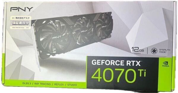 PNY GeForce RTX 4070Ti 12GB VERTO 3FAN