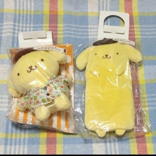ポムポムプリン マスコット&ペンケース