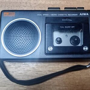 AIWA マイクロカセットレコーダー TP-M12