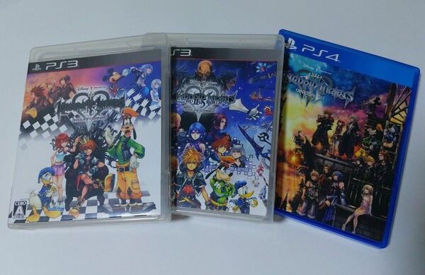 【セット】キングダムハーツ HD1.5リミックス HD 2.5リミックス 3 PS4 PS3
