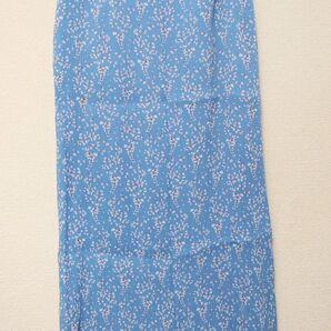 美品mame kurogouchi マメクロゴウチフラワーハンドプリントスカートFlower Hand-Printed Skirt