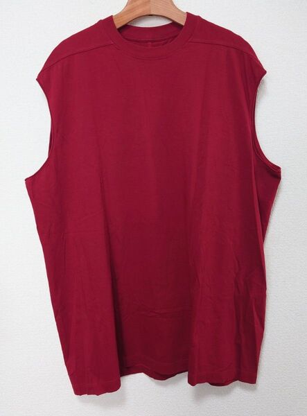 リックオウエンス Rick Owens 20fw PERFORMA Tarp T タープティー ノースリーブTシャツ カットソーL