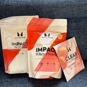 マイプロテイン Impactホエイ他 3個セット