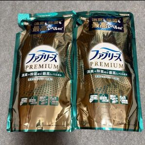ファブリーズ プレミアム 消臭剤 つめかえ用 320ml 2個セット+シール1枚