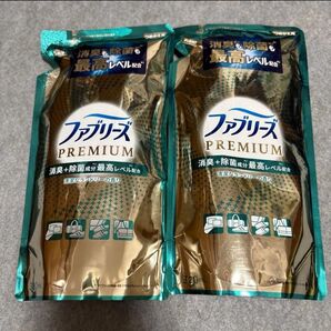 ファブリーズ プレミアム 消臭剤 つめかえ用 320ml 2個セット+シール1枚