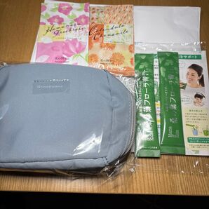 ナチュラルサイエンス 桑の葉フローラ青汁2包、その他試供品ポーチセット