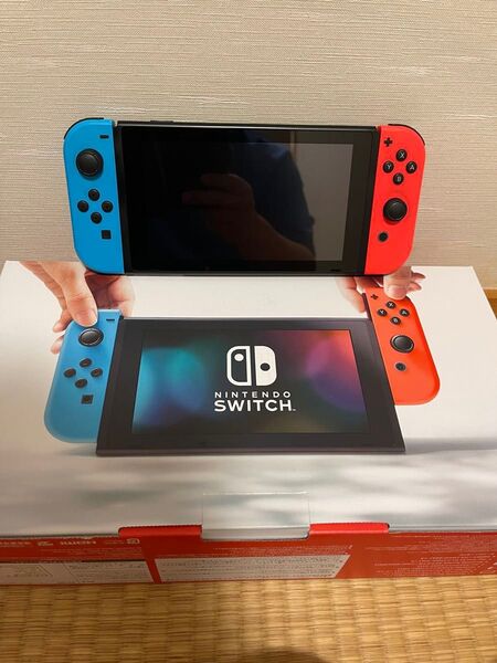 Nintendo Switch 本体 各種コントローラ付 全て箱付 画面保護フィルム貼っていたため傷なしです
