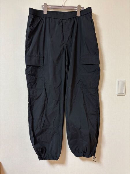 ユニクロ レディース イージーカーゴパンツ XL ブラック XXL