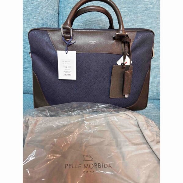 【新品】PELLE MORBIDA ペッレモルビダ ビジネスバッグ 2way レザー バッグ 本革