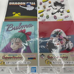 一番くじ ドラゴンボール G賞 ステーショナリーアソート クリアファイル&チケットホルダー