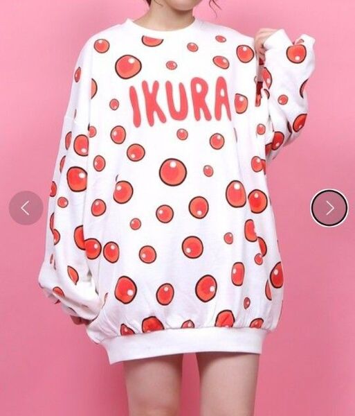 スウェット PUNYUS 総柄スエット IKURA プニュズ トレーナー