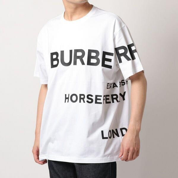 BURBERRY Tシャツ 半袖カットソー 8040691 XL