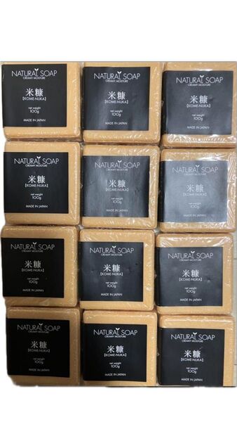合計定価1.2万円! ナチュラルソープ 米糠 こめぬか 100g 12個セット