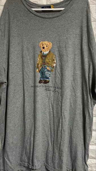 激レアポロ ラルフローレン プリント 半袖 Tシャツ 3XL オーバーサイズ