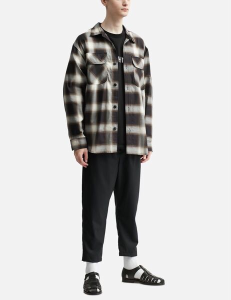 23SS 定価約5万 SOPHNET. OVERSIZED SUPER BAGGY SHIRT L