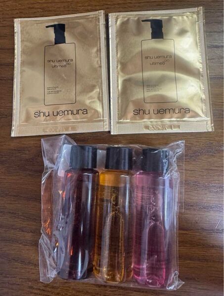 shu uemura クレンジング ミニボトル 3種類 シュウウエムラ