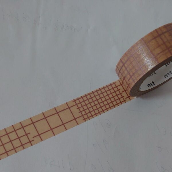 2 中古マスキングテープ 1個 mtマステ 愛美赤煉瓦館 IVY RED BRICK HALL pattern