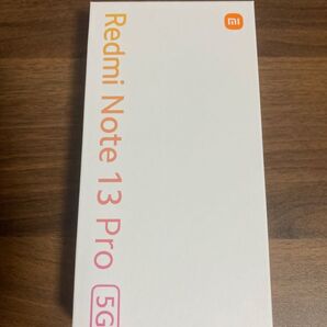 Redmi Note 13 Pro 5G XIG05 6.7インチ メモリー8GB ストレージ256GB オーシャンティール 美品