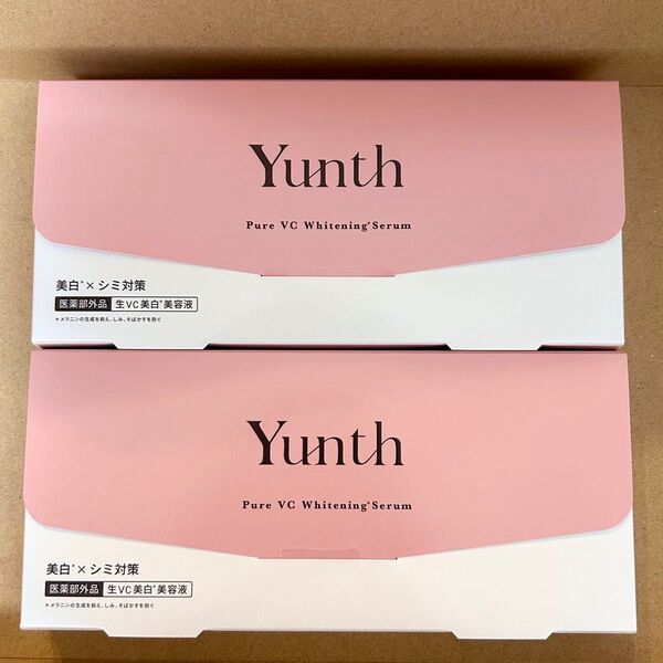 Yunth ユンス 生ビタミンC美白美容液 1mlx28包(医薬部外品)2箱セット