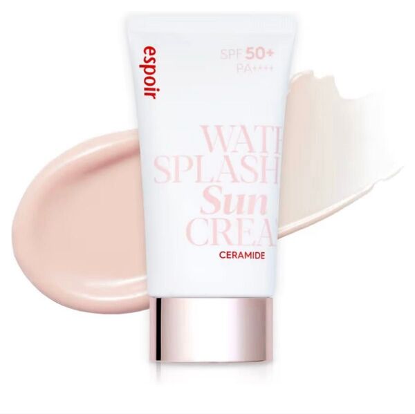 エスポア 下地 ウォータースプラッシュサンクリームセラミド 60ml SPF50+ PA++++ 日焼け止め espoir