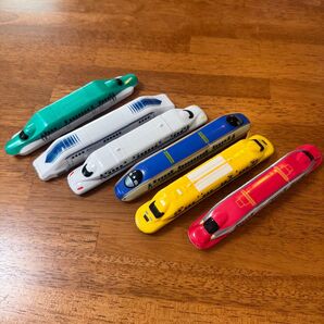 JR公認 新幹線 ぴったんこ 超特急新幹線 プルバック式 連結 マグネット はやぶさ こまち ドクターイエロー ダイワトーイ