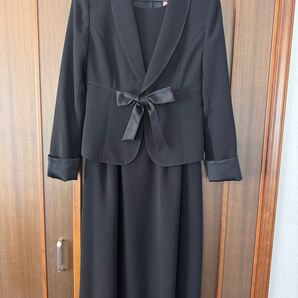 マルイ ブラックフォーマル フォーマル 礼服 ワンピース セットアップ 冠婚葬祭 ジャケット 喪服 5号 丸井