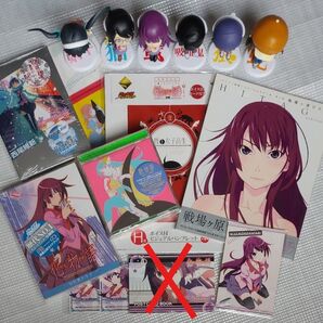 【色紙追加】化物語 戦場ケ原ひたぎ 書籍 CD フィギュア グッズ他 まとめ売り