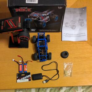 無限ブルドック風 HiTEC WLtoys 1/28 ミニバギー スピーディー レディセット 284161 バッテリー2本付き