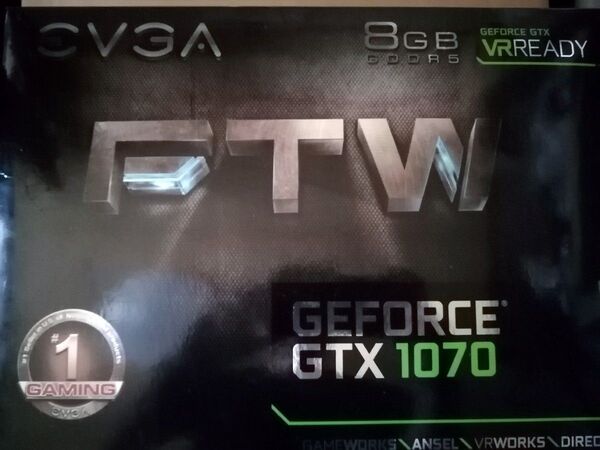 EVGA GeForce GTX1070 8GB